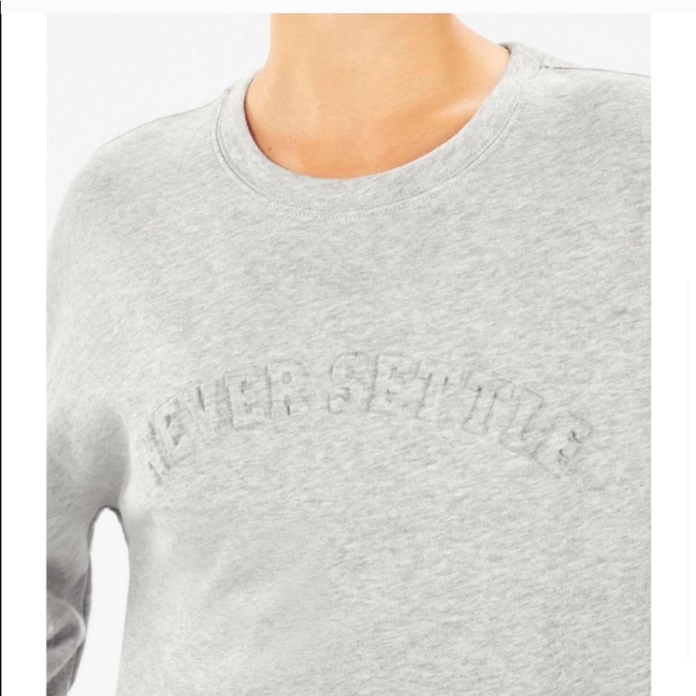 Fabletics- “Never Settle” Sweatshirt - image 4